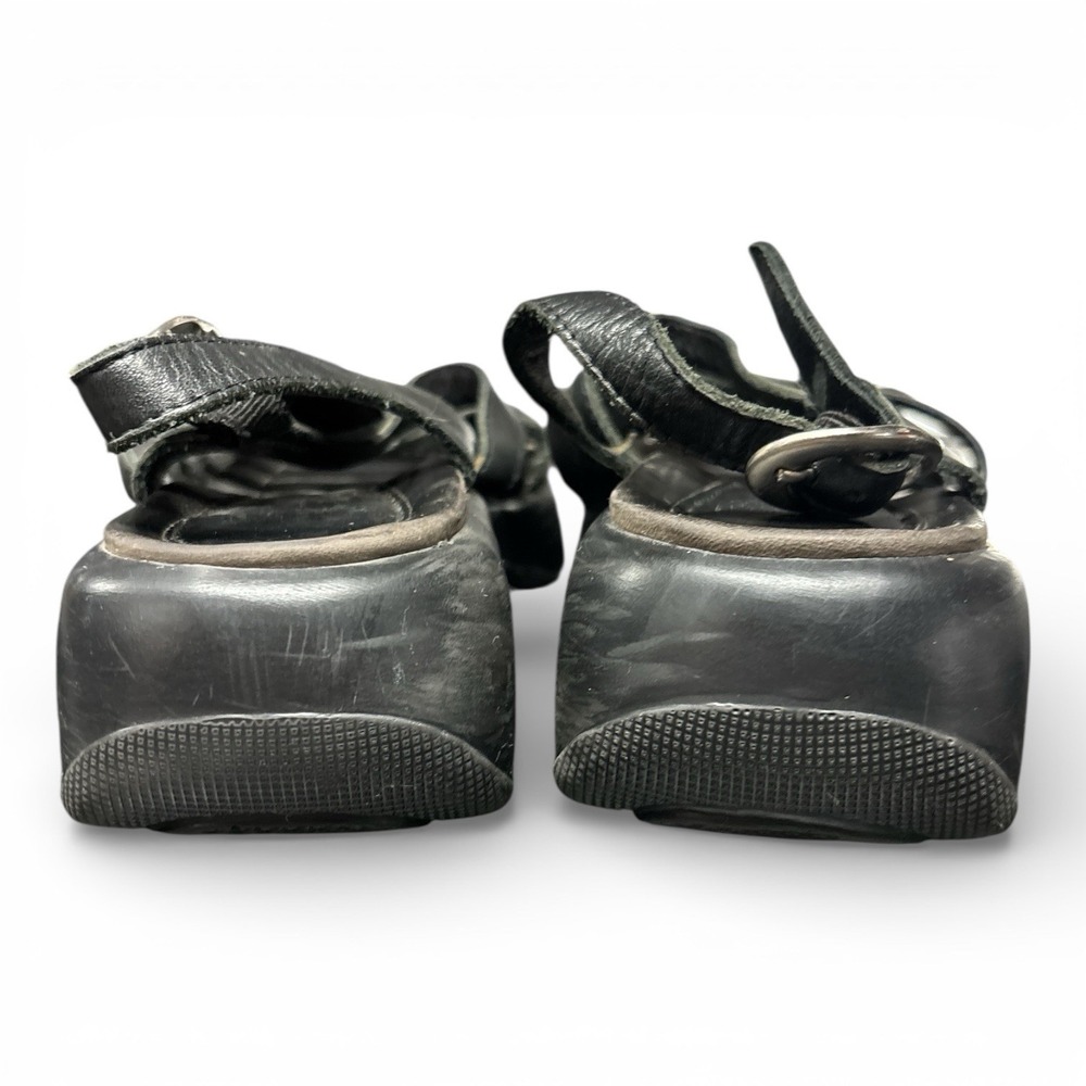 Dansko Lolita Black Leather Strappy Platform Sandals – Size 36 (US 5.5–6) - Picture 4 of 8
